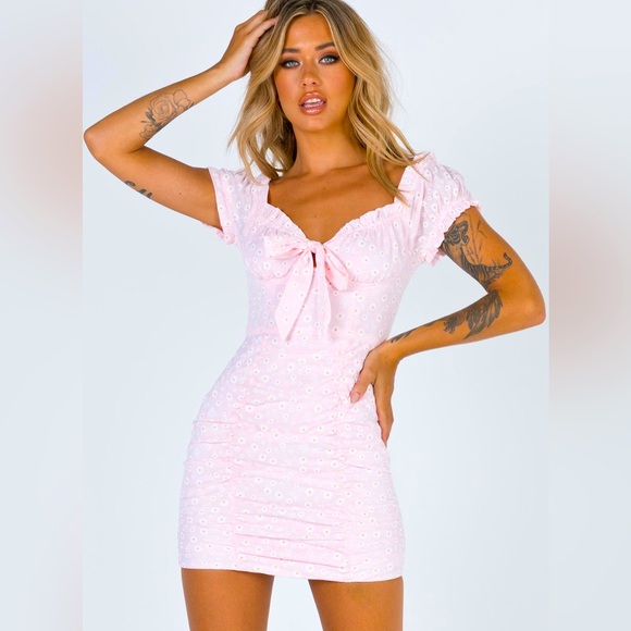 Princess Polly BACK TO PARIS MINI DRESS - Picture 4 of 12